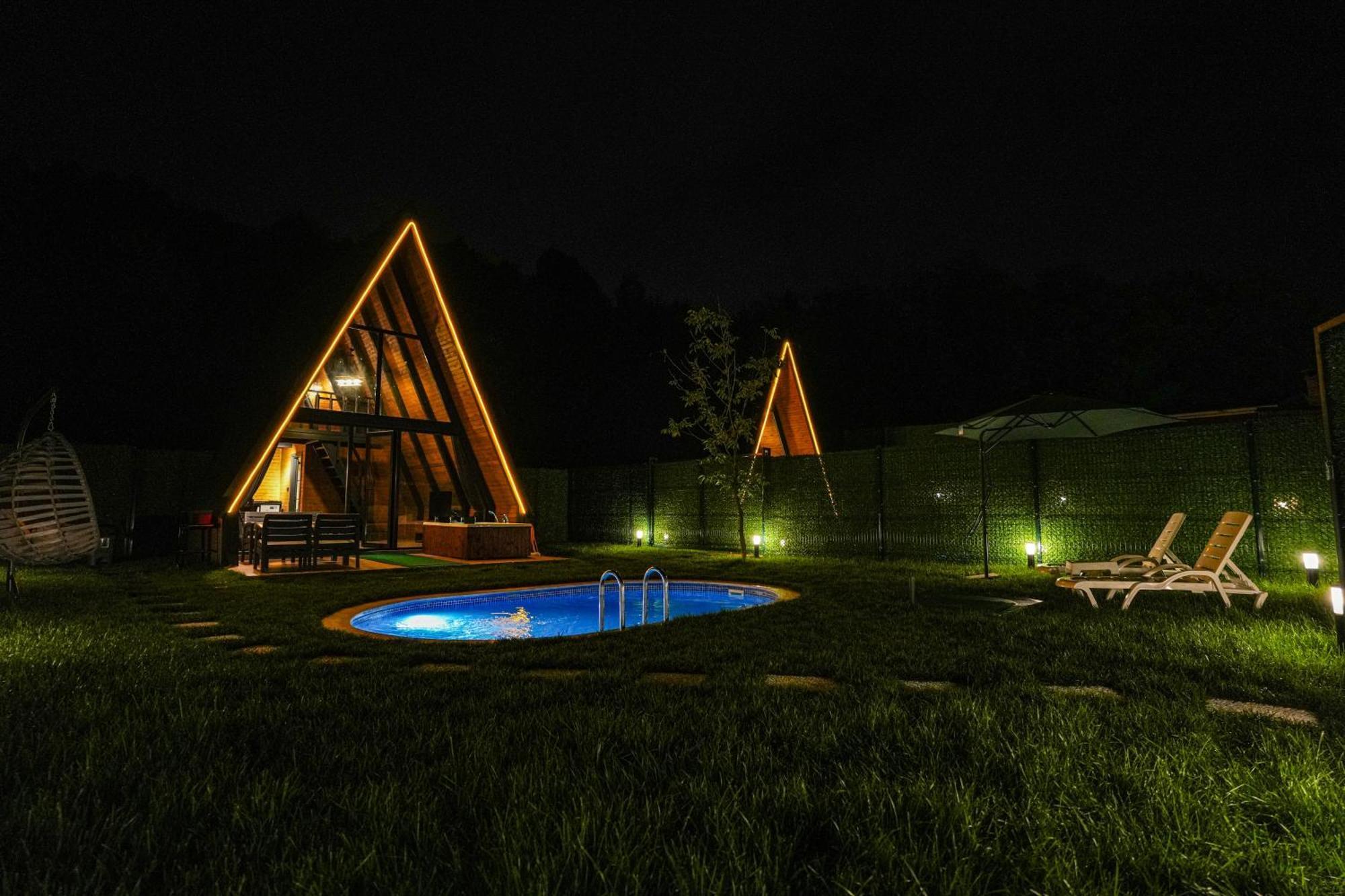 Happy Enjoy Bungalow سبانجا المظهر الخارجي الصورة