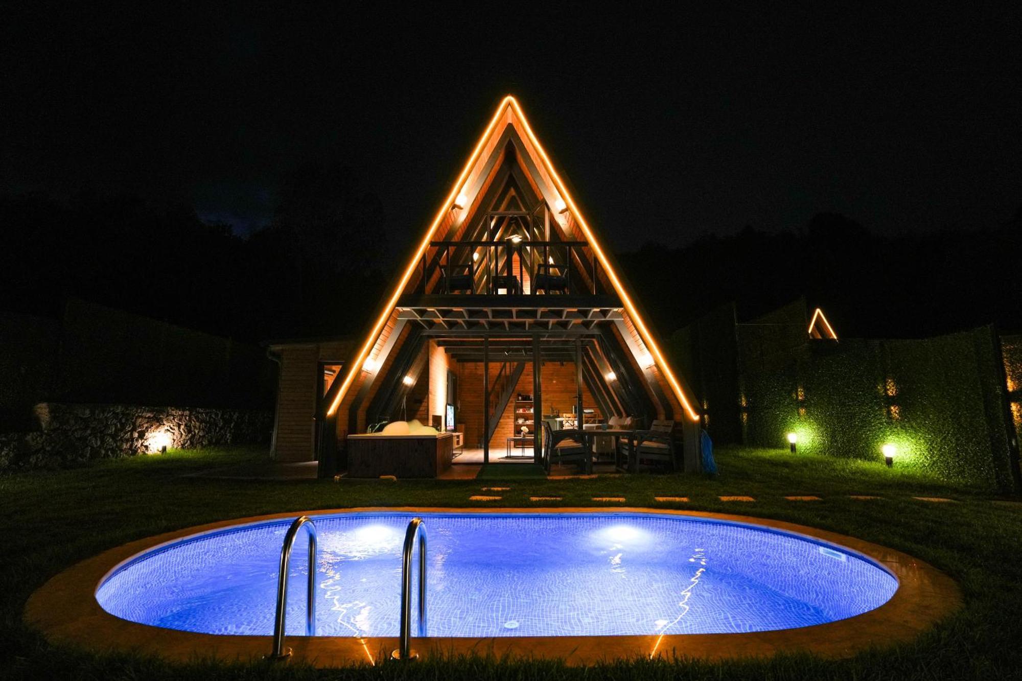Happy Enjoy Bungalow سبانجا المظهر الخارجي الصورة